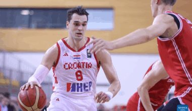FIBA Basketball World Cup 2027 European Pre-Qualifiers: Croatia vs. Denmark-Xinhua
