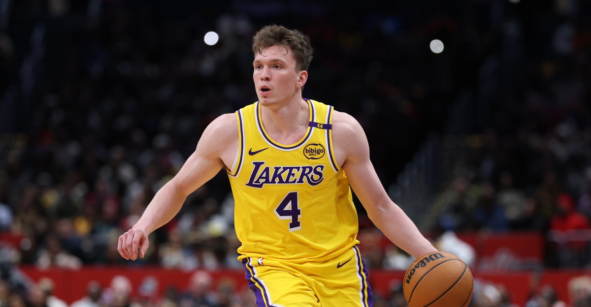Dalton Knecht talks about getting traded and returning back to Lakers