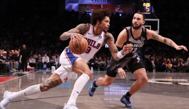 Sixers face Nets in battle for the sixth spot in the NBA Draft lottery