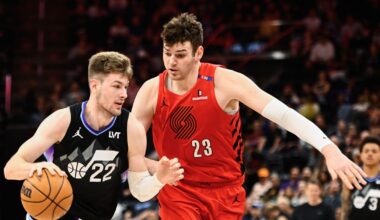 Blazers Center Donovan Clingan Dubbed Promising Sophomore