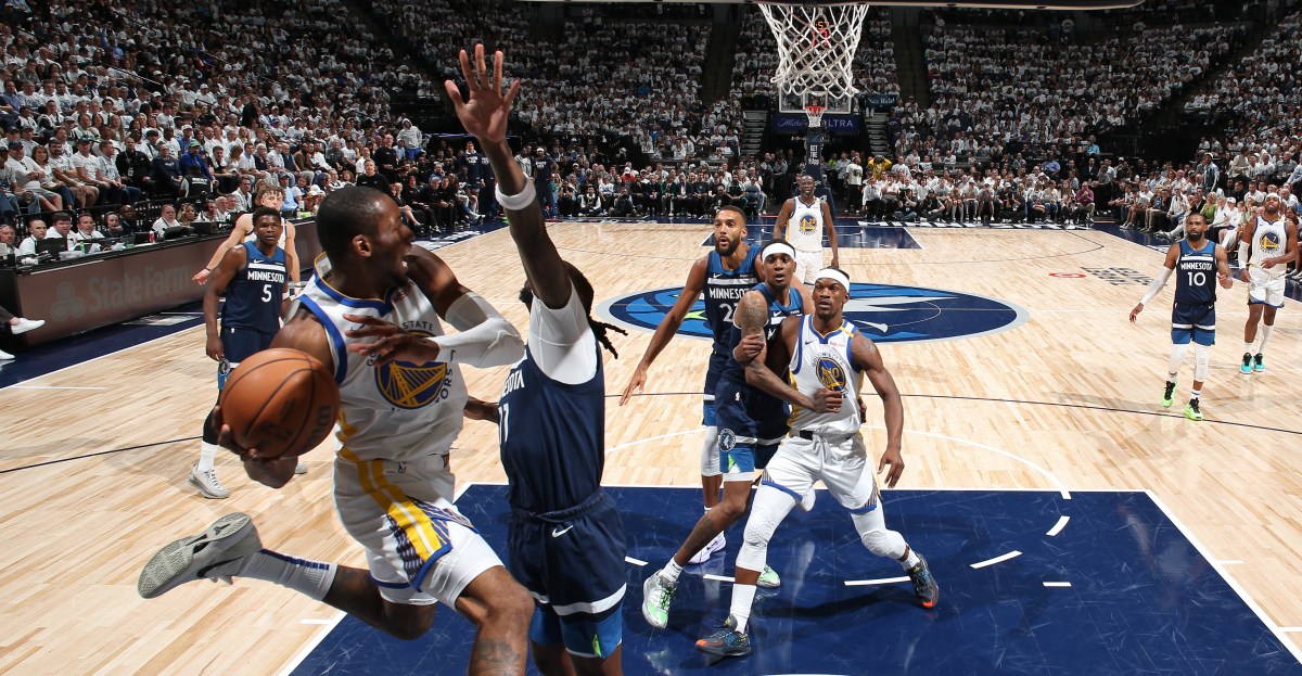 Jonathan Kuminga graded in Warriors Game 2 loss to Timberwolves