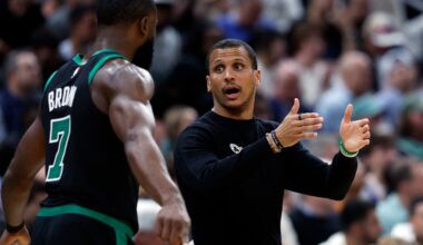 Joe Mazzulla is entering his seventh season with the Celtics organization.