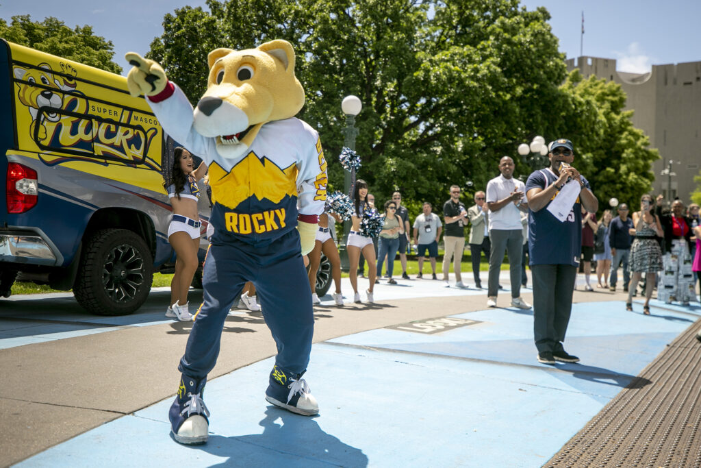 Denver Nuggets mascot Rocky is suing the team’s owners after they fired him