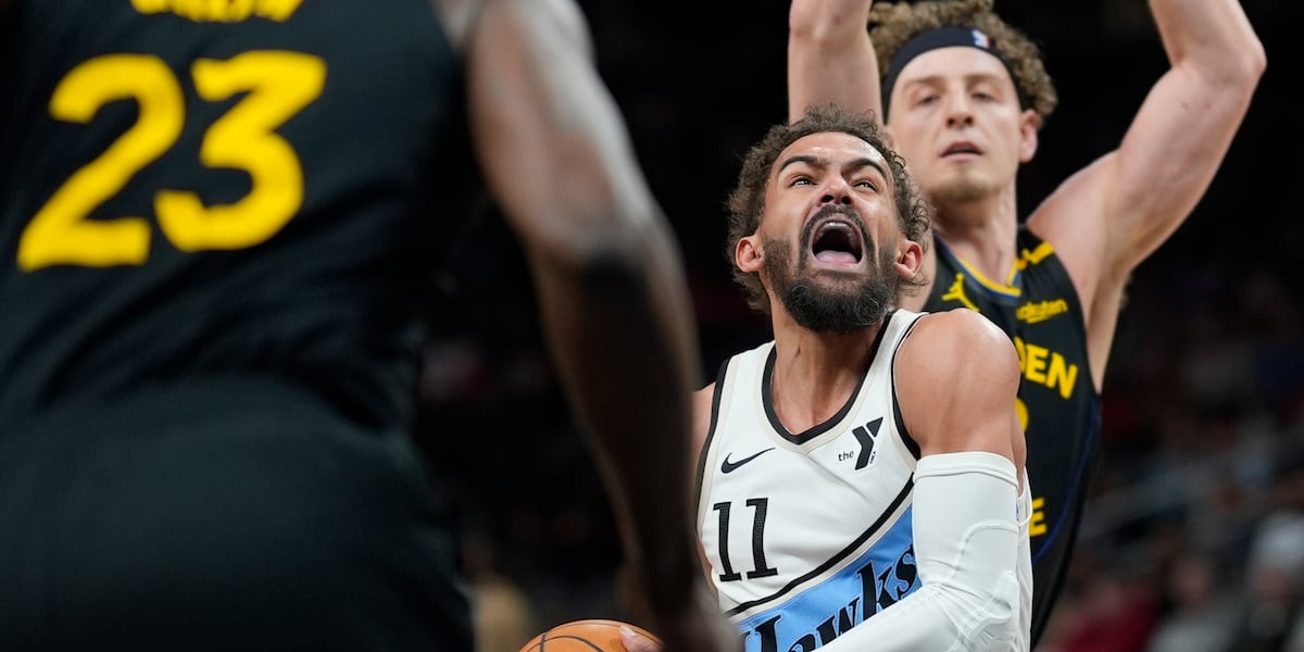 Trae Young, Georges Niang lead the Hawks past the Warriors 124-115