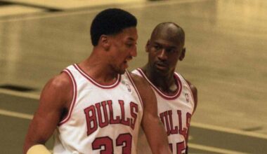 "He'd be going down court late in a game and looking to find someone" - Doug Collins claimed Pippen never learned to play without MJ