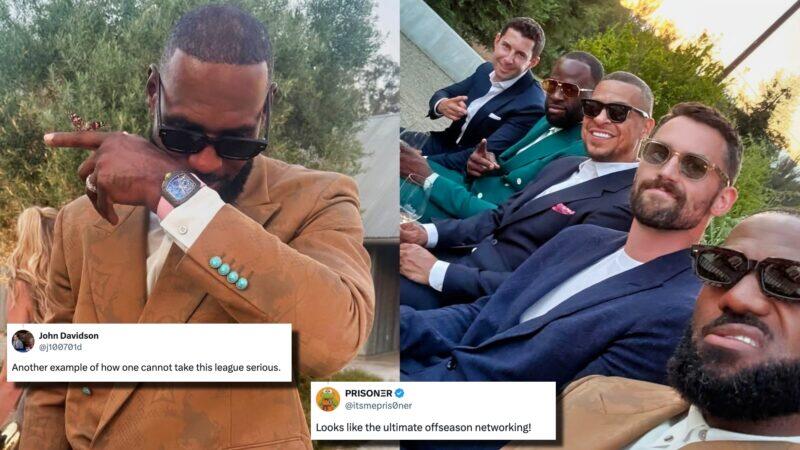 LeBron James Sends Internet Into Frenzy After Weekend With Draymond Green And Kevin Love As His Wild Offseason Rolls On