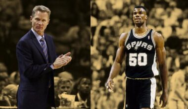 "To be teammates in San Antonio years later was a real thrill" - Steve Kerr on how much he enjoyed sharing the court with David Robinson
