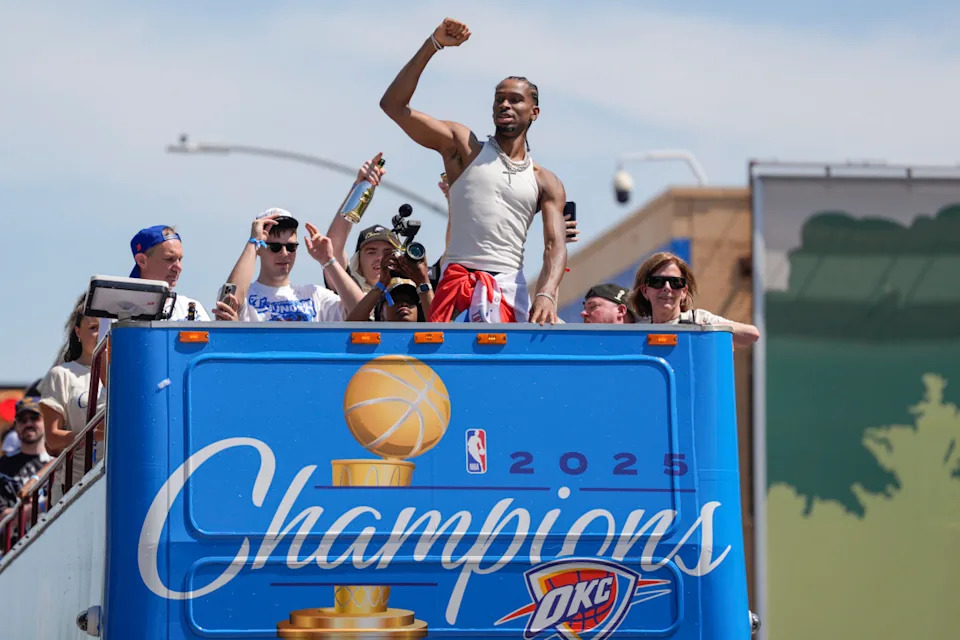 Oklahoma City Thunder guard Shai Gilgeous-Alexander (2).Bryan Terry/USA TODAY NETWORK via Imagn Images