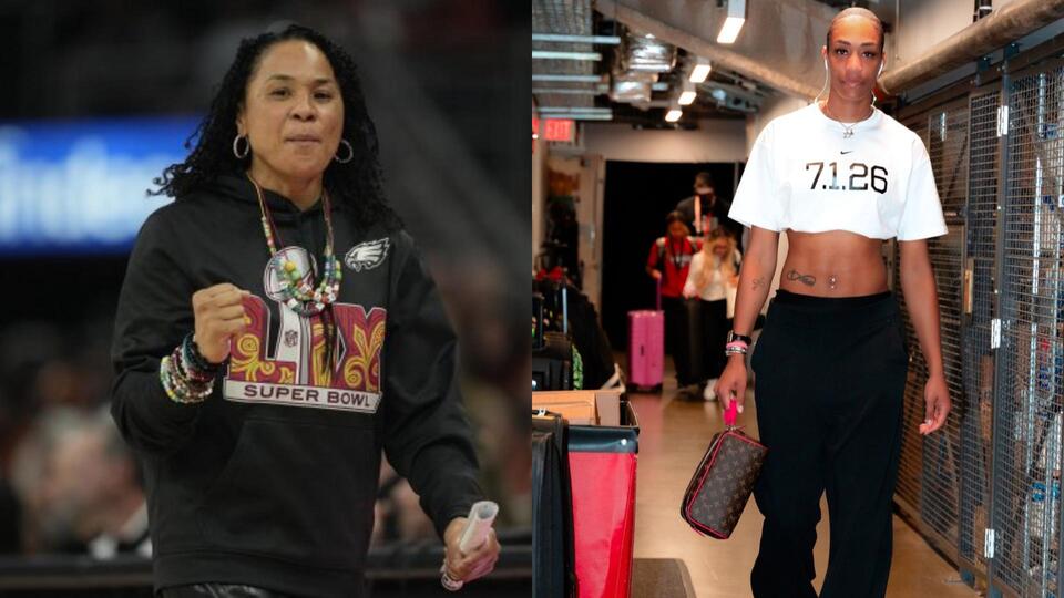 Dawn Staley Drops 1-Word Comment on Ex South Carolina Star A’ja Wilson’s Gameday Outfit