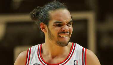 "It wasn't a good shot... I was trying to get the people a Big Mac" - Joakim Noah on his late-game 3-point attempt against the Magic in 2012