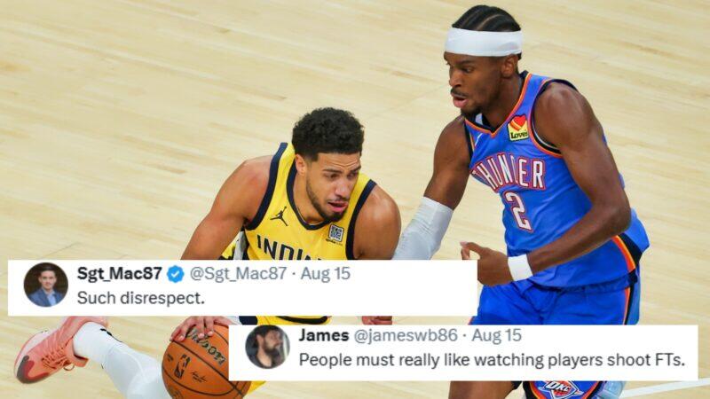 Major Disparity In Oklahoma City Thunder And Indiana Pacers’ National TV Games Draws Strong Fan Reactions