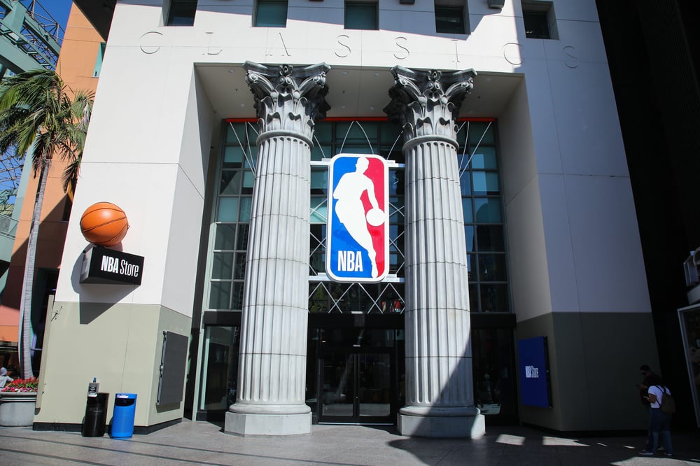 NBA opens first West Coast flagship in California.