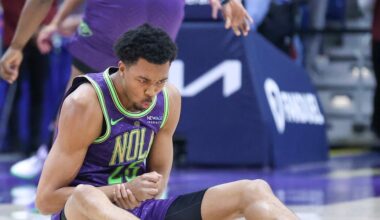 Pelicans say Trey Murphy III will miss rest of the season with shoulder injuries