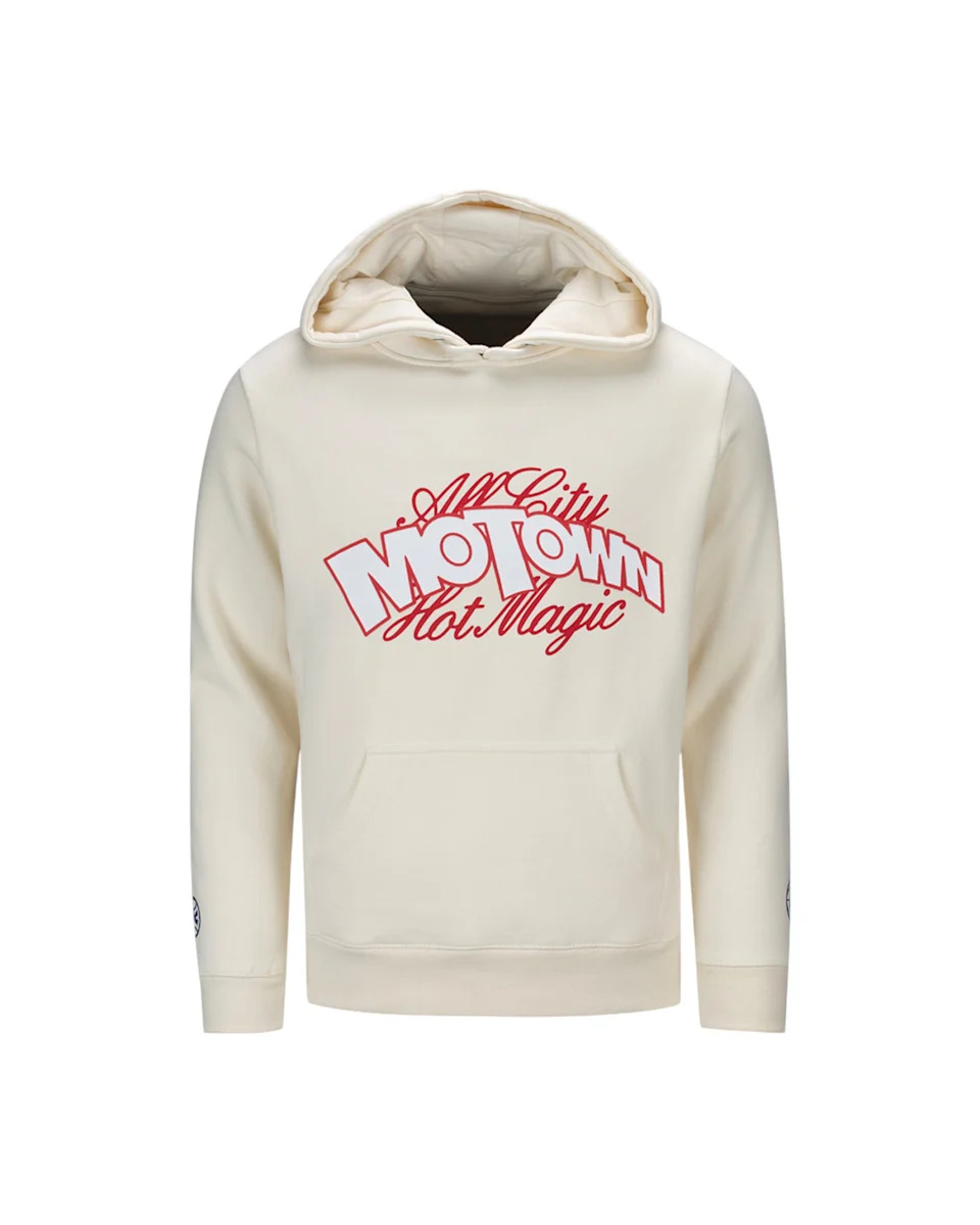 Pistons x Motown All City Hot Magic Cream Hoodie