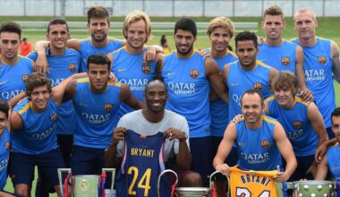 Barcelona will wear Kobe Bryant-branded kits the next two seasons