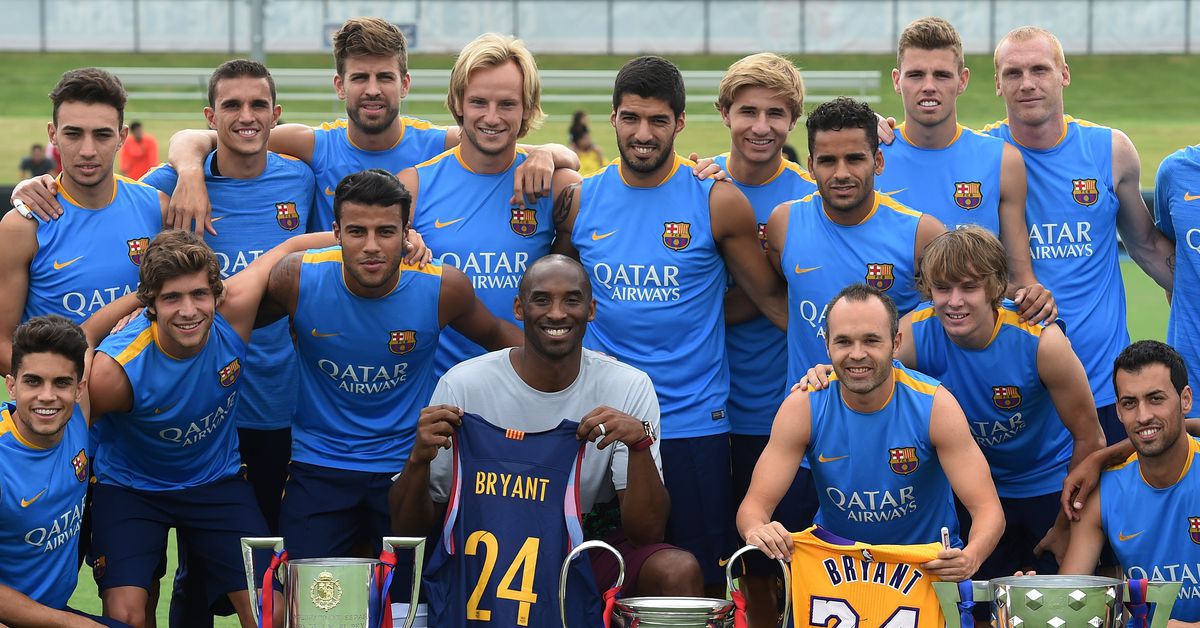 Barcelona will wear Kobe Bryant-branded kits the next two seasons