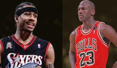 "You try to pick and choose which direction you want to send him at" - Michael Jordan's reaction to rookie Allen Iverson's iconic crossover