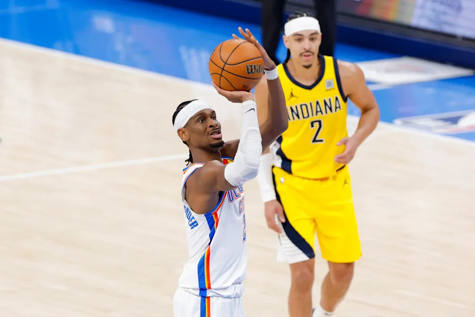 Oklahoma City Thunder guard Shai Gilgeous-Alexander© Alonzo Adams-Imagn Images