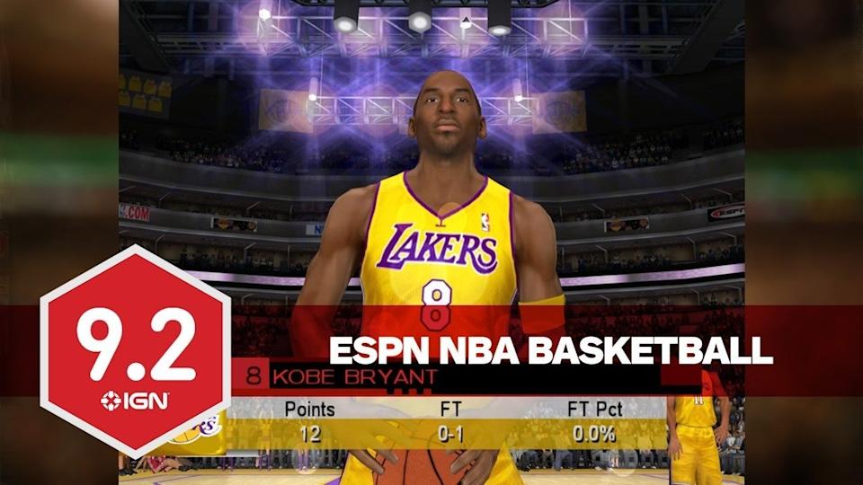 <a href="http://www.ign.com/articles/2003/10/22/espn-nba-basketball" rel="nofollow noopener" target="_blank" data-ylk="slk:Reviewed by Jon Robison;elm:context_link;itc:0;sec:content-canvas" class="link ">Reviewed by Jon Robison</a><br>21 October 2003<br>The addition of a pro hop button and the separation of the shoot and dunk buttons would make the game all the better, but even without those features, ESPN NBA Basketball is still overall the best playing basketball game this season. For the first time, basketball fans have an excuse to be playing a game at four in the morning. It's 24/7, the life of a baller.