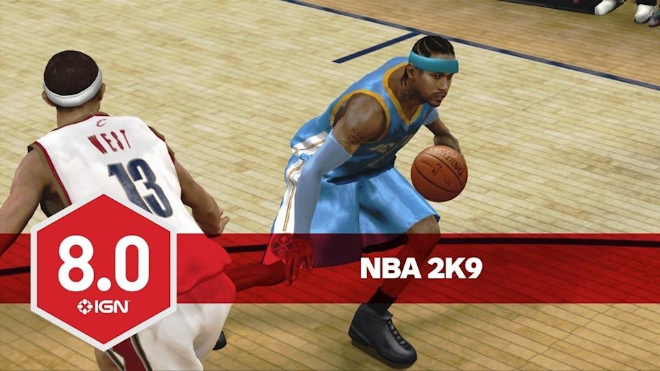 <a href="http://www.ign.com/articles/2008/11/19/nba-2k9-review" rel="nofollow noopener" target="_blank" data-ylk="slk:Reviewed by Nate Ahearn;elm:context_link;itc:0;sec:content-canvas" class="link ">Reviewed by Nate Ahearn</a><br>18 November 2008<br>NBA 2K9 is basketball game for the purists out there and has plenty for diehard basketball fans to enjoy. At a price of $19.99 I can almost forgive the absence of multiplayer, especially when you consider how much game there is still is to play. There are tidbits built in to appease casual fans, but there's no question that with things like Bird Years making their way into this year's game that 2K9 is made for aficionados. Even still, anyone who has seen a pro game will be able to find the similarities and the finite details that make NBA 2K9 the best game in town.