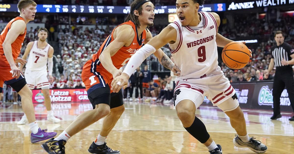 Utah Jazz select Wisconsin's John Tonje with No. 53 overall pick in NBA Draft | Sports