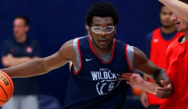 Bryce James, son of LeBron, focused on 'fitting in' at Arizona