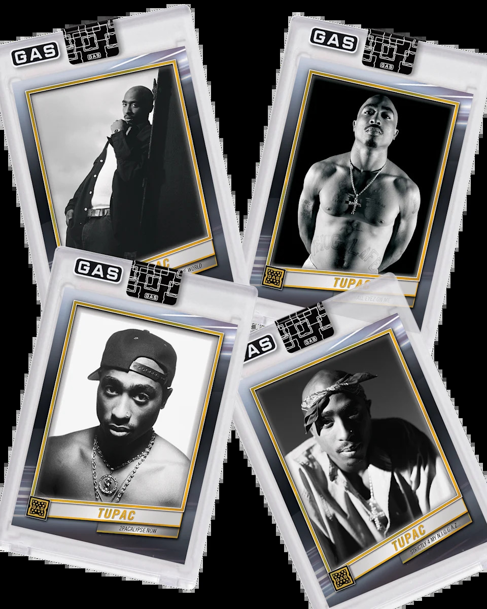 The Official Tupac Shakur 2023 GAS Hip-Hop Trading Cards Set