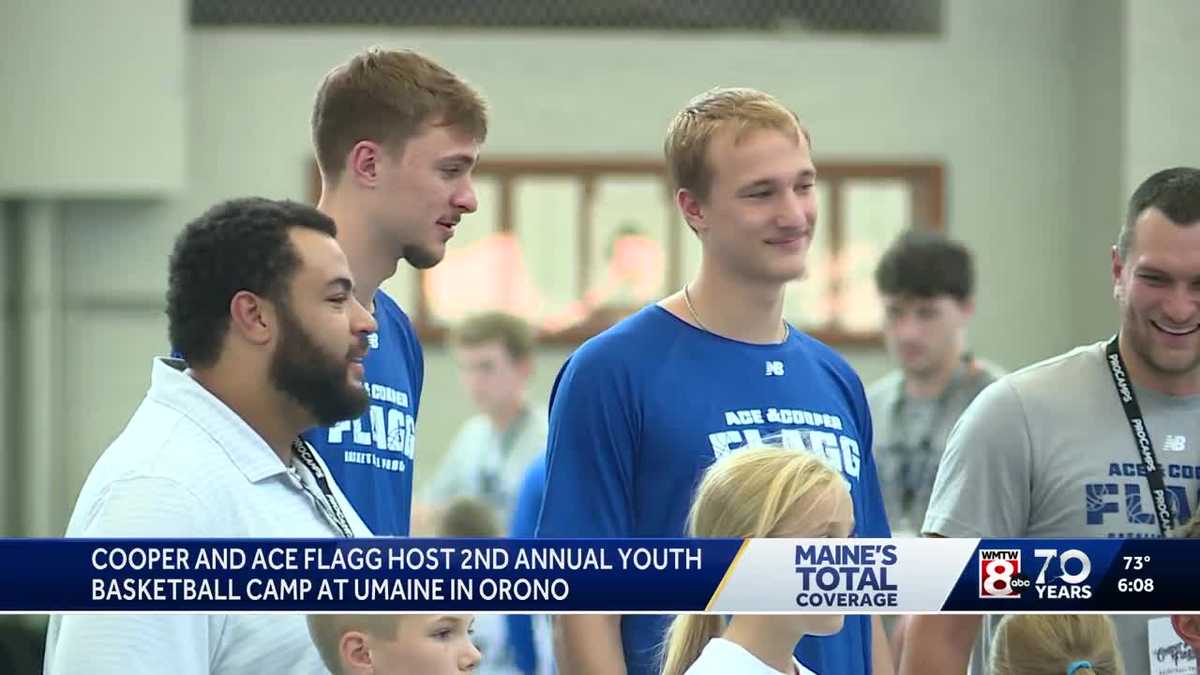 Cooper Flagg back in Maine to coach at youth basketball camp