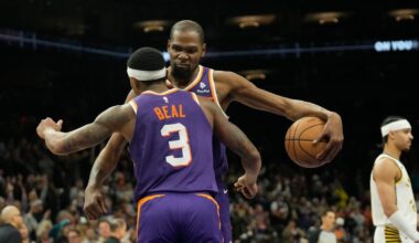 Kevin Durant attends former Suns teammate Bradley Beal's wedding event