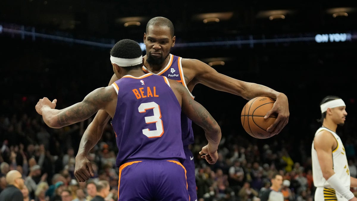 Kevin Durant attends former Suns teammate Bradley Beal's wedding event
