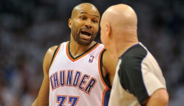 Thunder jersey history No. 37