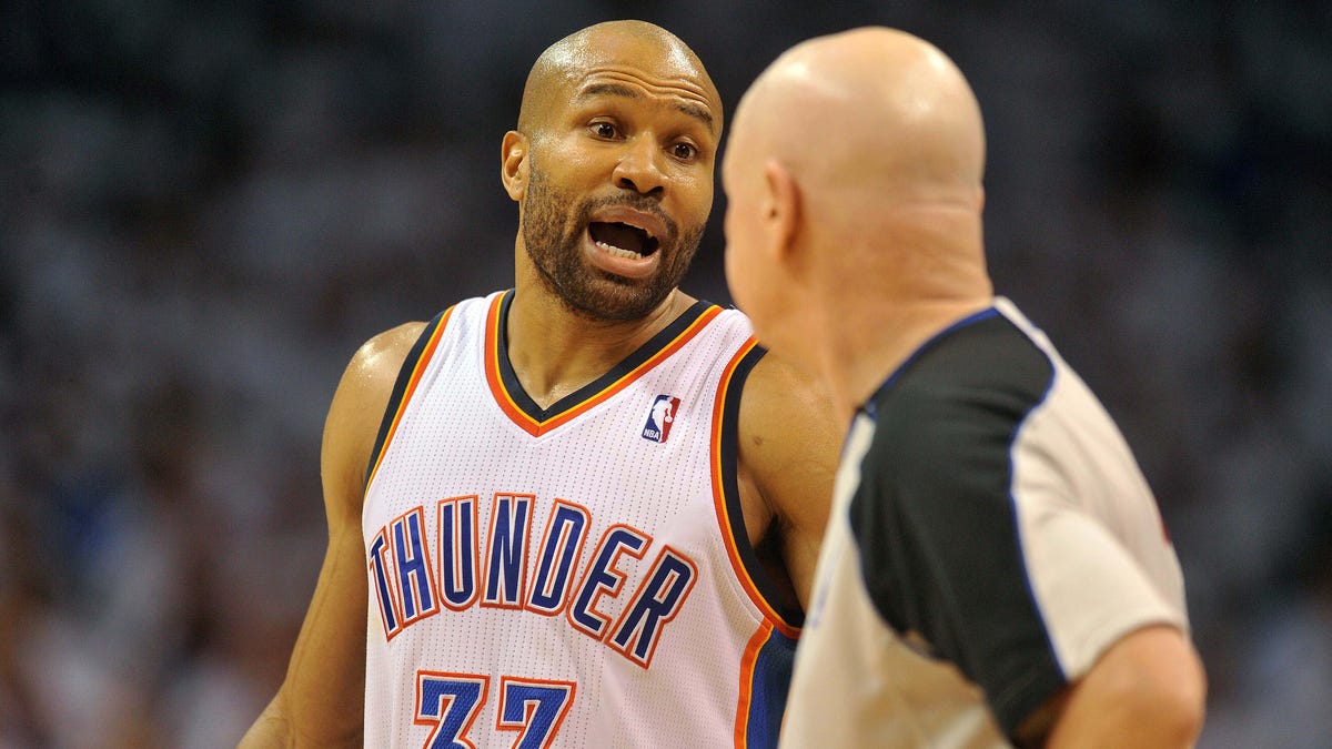 Thunder jersey history No. 37