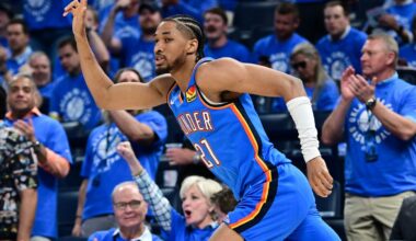 Aaron Wiggins continues offseason workouts in latest video