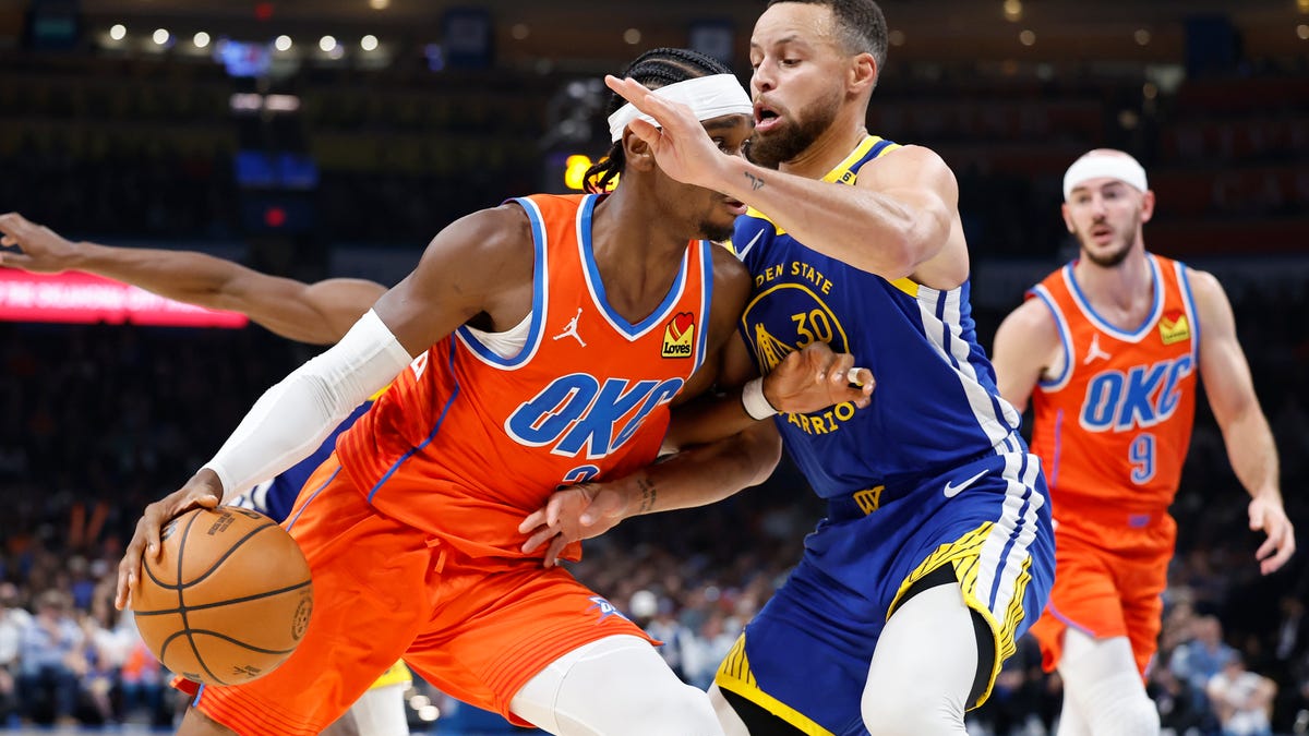 3 national TV games between Thunder, Warriors