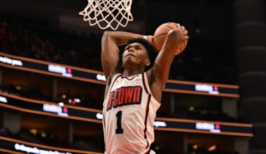 Rockets’ Amen Thompson at No. 7 among NBA shooting guards