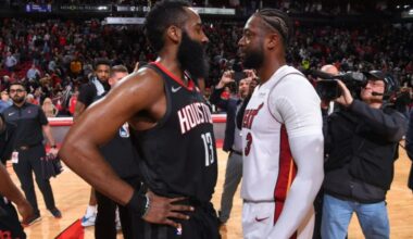 James Harden Dwyane Wade