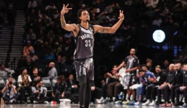 What does the Nets' schedule look like throughout the 2025-26 season?