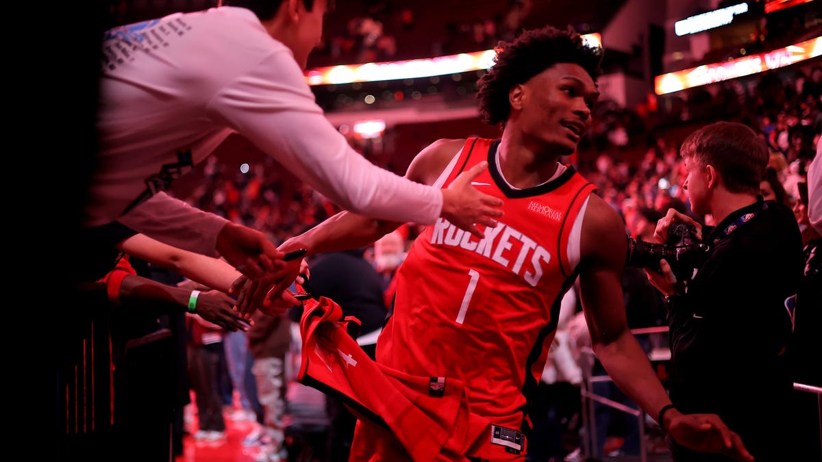 ESPN lists Rockets’ Amen Thompson as Most Improved Player frontrunner