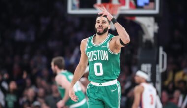 Despite progress, Celtics star Jayson Tatum shouldn't play next season