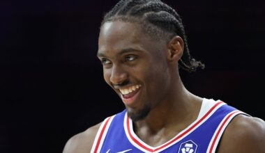 Sixers star Tyrese Maxey shows he doesn't know how to use a can opener