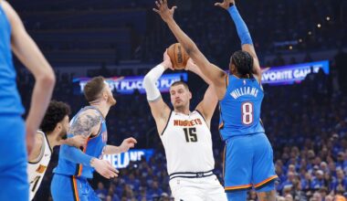 Thunder to face Nuggets in first NBC Sunday Night Basketball broadcast