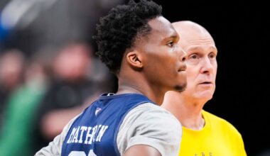 Bennedict Mathurin will take Tyrese Haliburton's spot in Pacers starting lineup