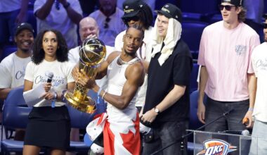 Shai Gilgeous-Alexander reacts to being NBA 2K26 cover athlete