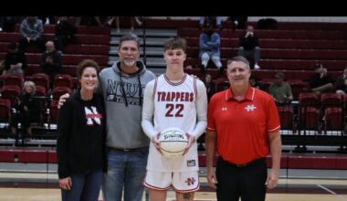 Drew Larson is Blue FCU's top men's college basketball player in 2025