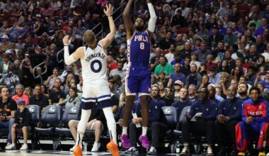 Philadelphia 76ers to face Timberwolves in Iowa again in the preseason