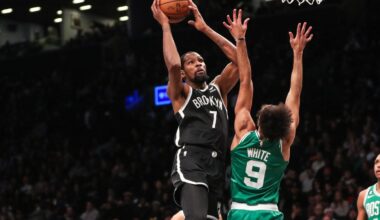 Derrick White on Rockets star Kevin Durant