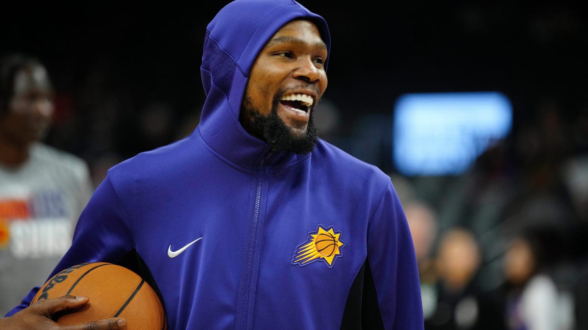 Kevin Durant on OKC’s ring night vs. Houston