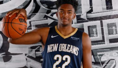 Derik Queen chooses new number to begin NBA career