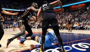 Three players ejected from Sky vs Sun game after heated scuffle