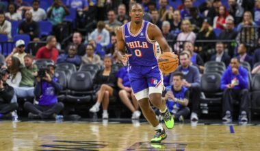 Philadelphia 76ers star Tyrese Maxey has NBA2K26 rating revealed